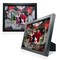 iFrame Commemorative Christmas & Pumpkin Holiday Picture Frames I Fits 5x7 Photograph I Real Wood Black Finish I Desktop, Table or Wall Mount I Made in USA
